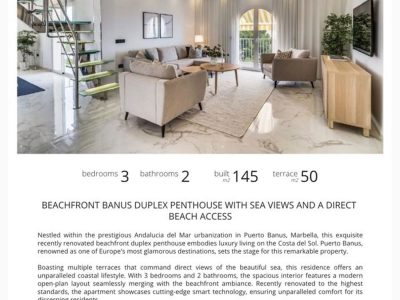 Apartamento para venda em Nueva Andaluzia, Marbella, Málaga (Espanha)