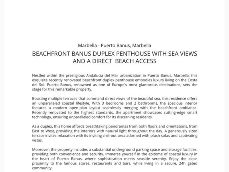 Apartamento para venda em Nueva Andaluzia, Marbella, Málaga (Espanha)