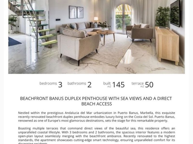 Apartamento para venda em Nueva Andaluzia, Marbella, Málaga (Espanha)