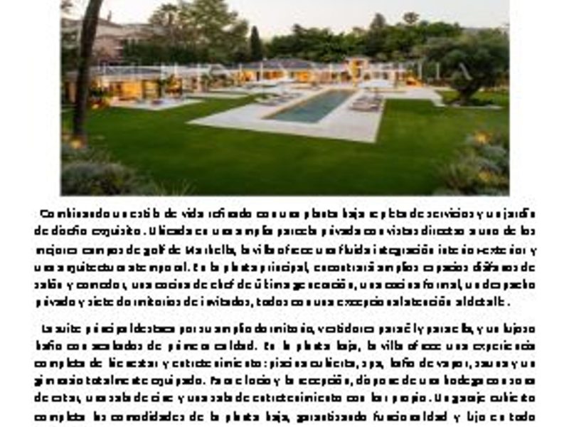 Villa for sale in Nueva Andalucía, Marbella, Málaga (Spain)