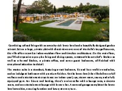 Villa for sale in Nueva Andalucía, Marbella, Málaga (Spain)